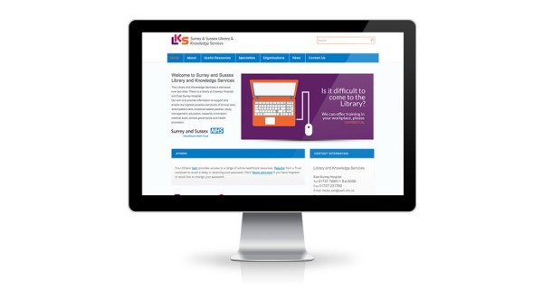 Welcome to the new Surrey & Sussex NHS Libraries Website